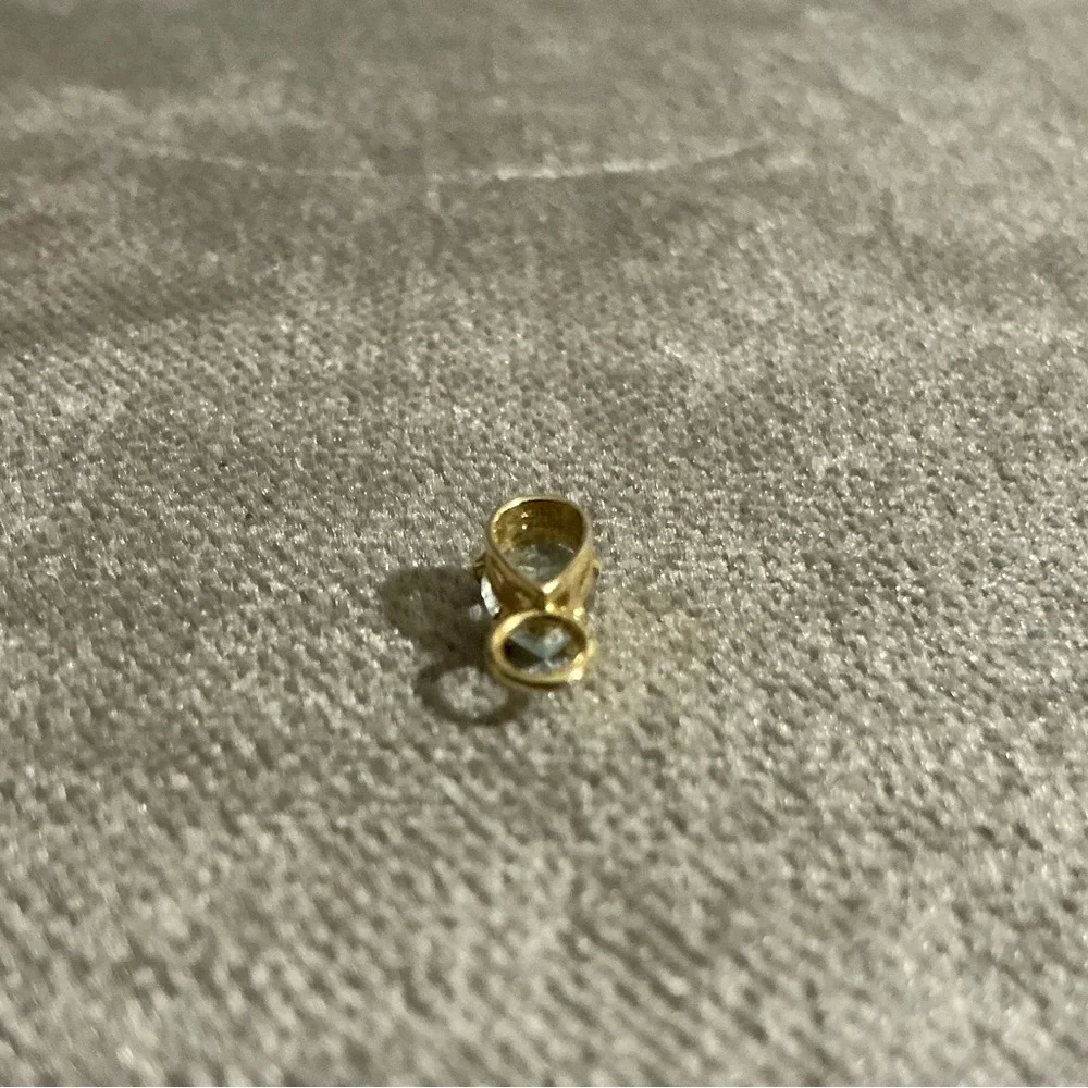 14k Aquamarine Charm - Picture 3 of 12